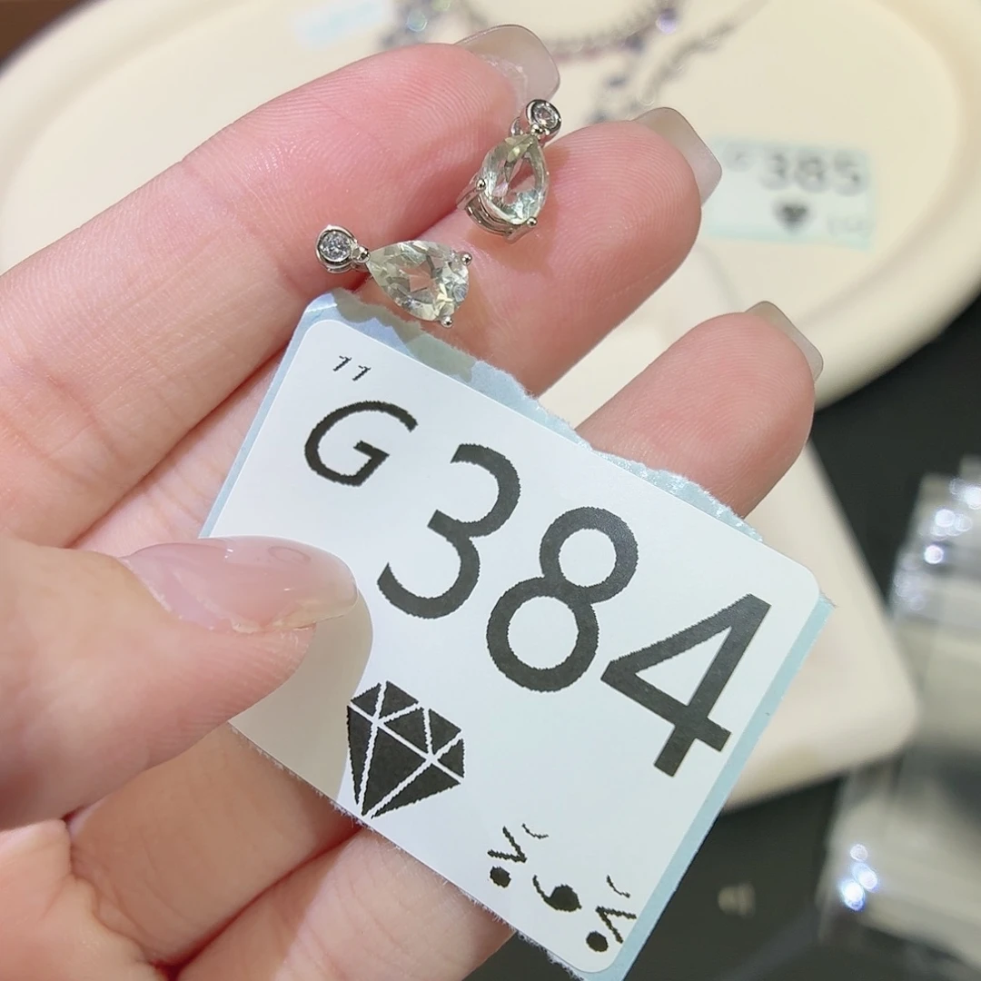 水晶珠宝半成品银S925镶嵌