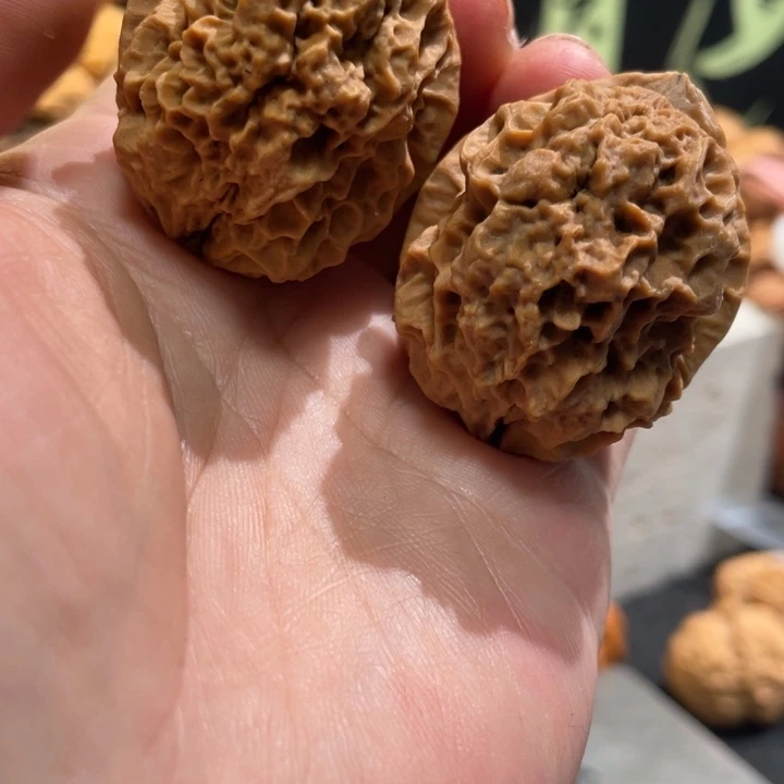 豪***泰文玩核桃把件编号9