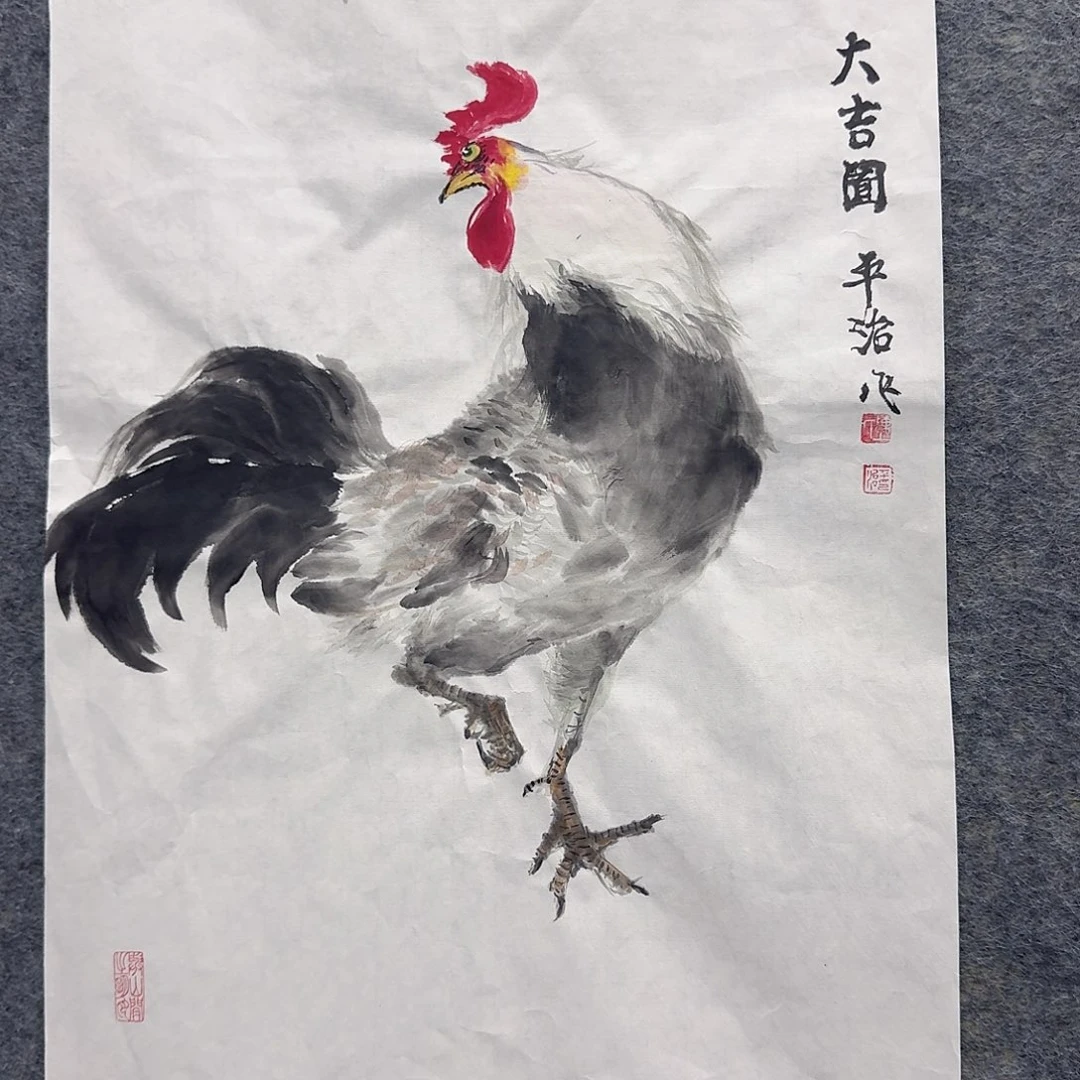 国画国画亲笔手绘