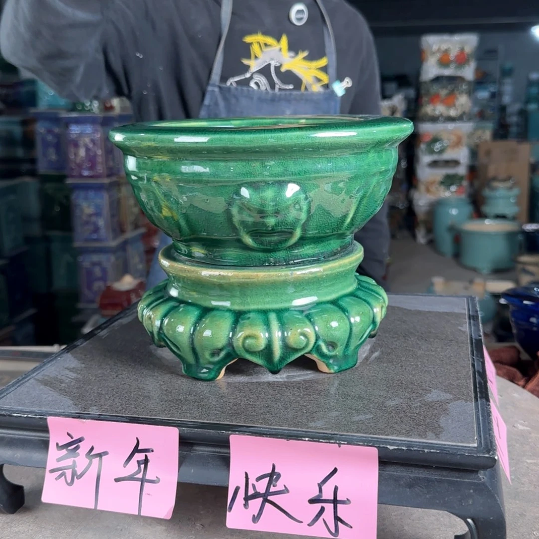 一风堂石湾花盆。