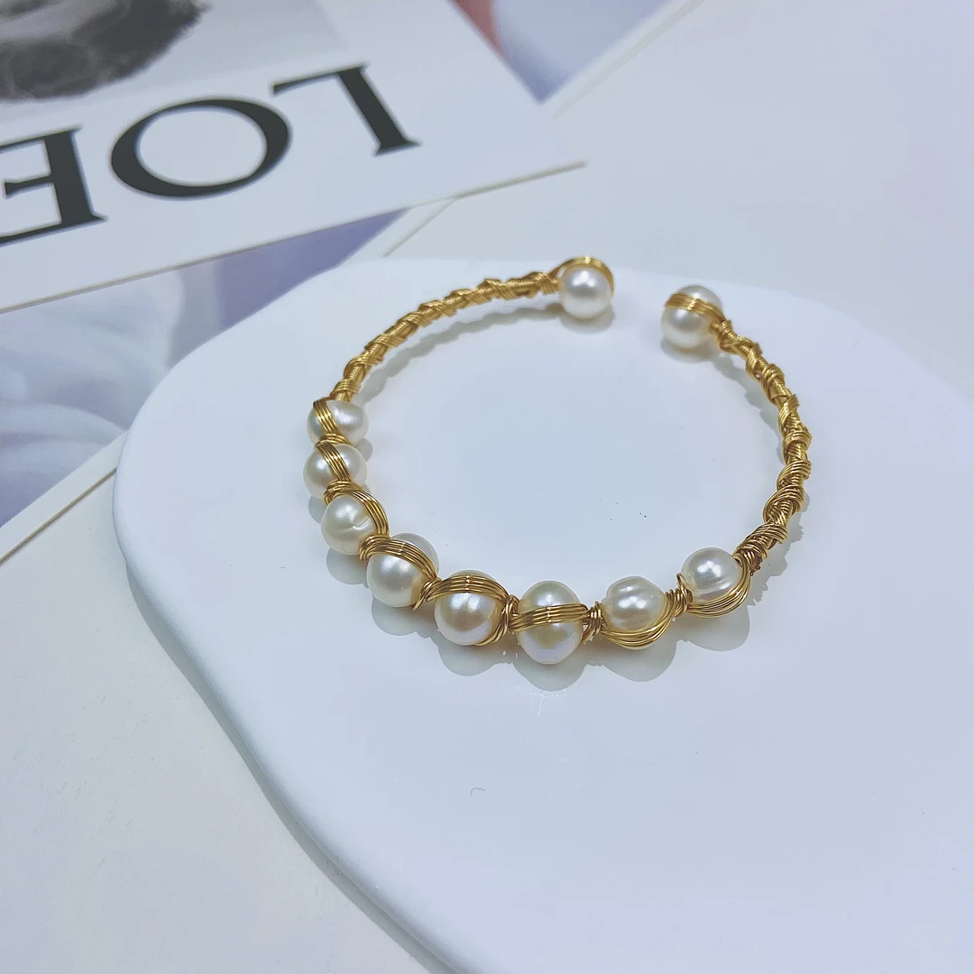 天然淡水珍珠手链   SL1007