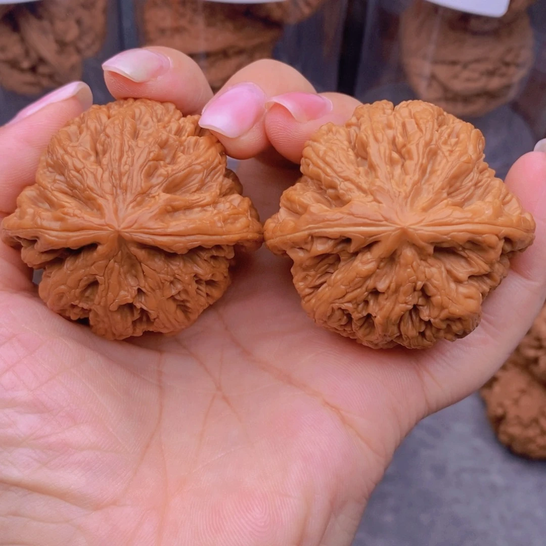 核桃把件粗筋49修