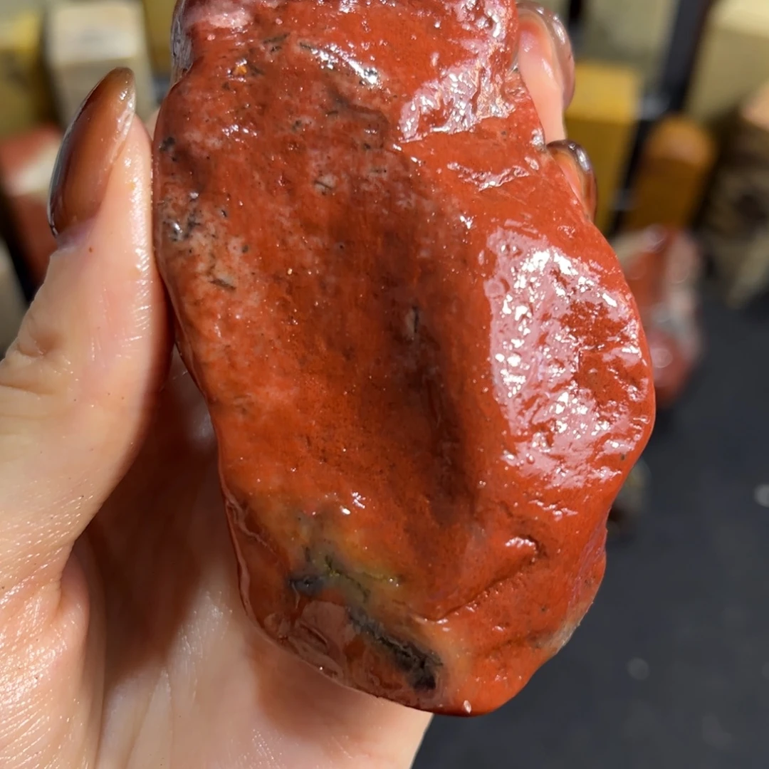 用***3大叶紫檀（黑酸枝木类）寿山石