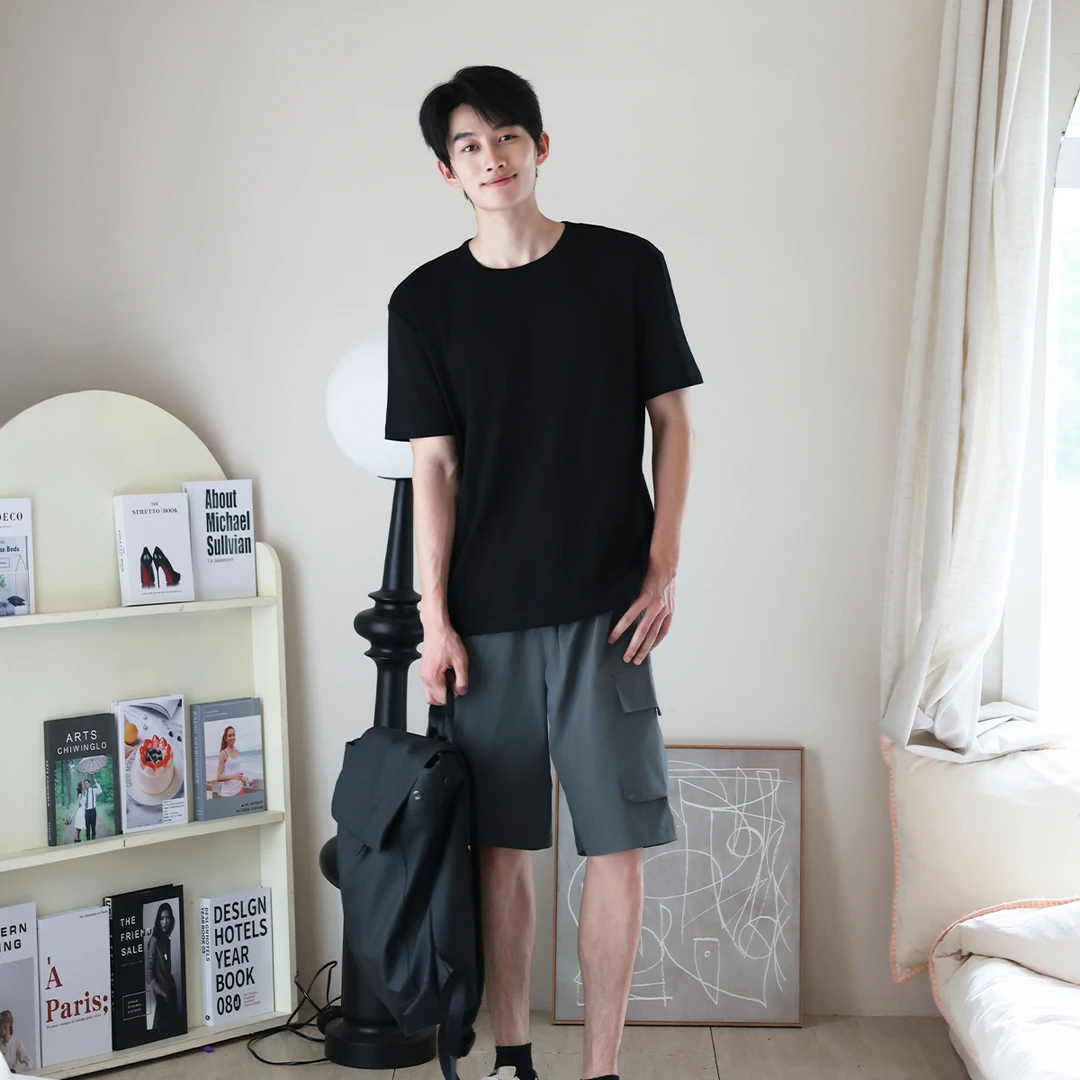 VANNYBUNNY工装短裤休闲裤运动户外防水透气宽松速干多口袋百搭