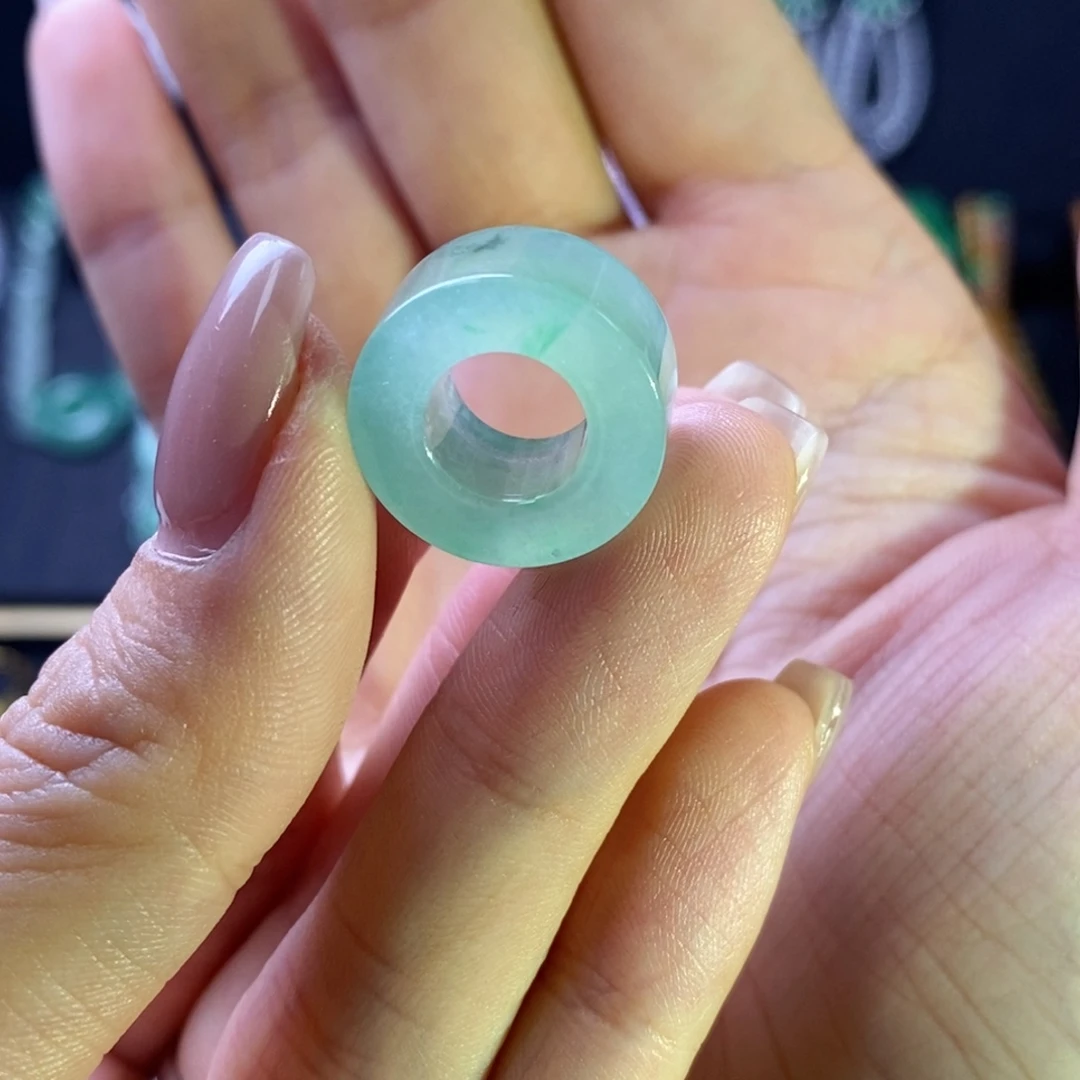 翡翠裸石晴底路路通 新货 推荐 漏价