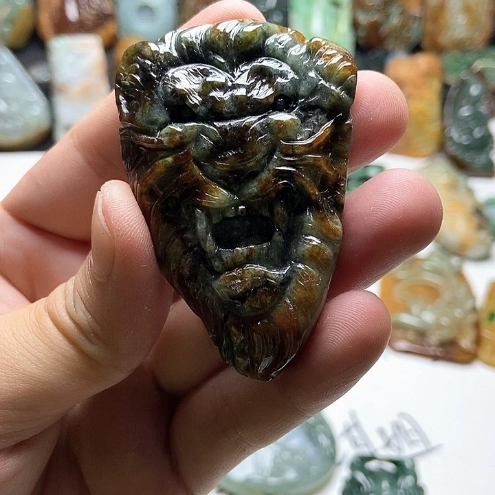 翡翠未镶嵌颈饰翡翠a货