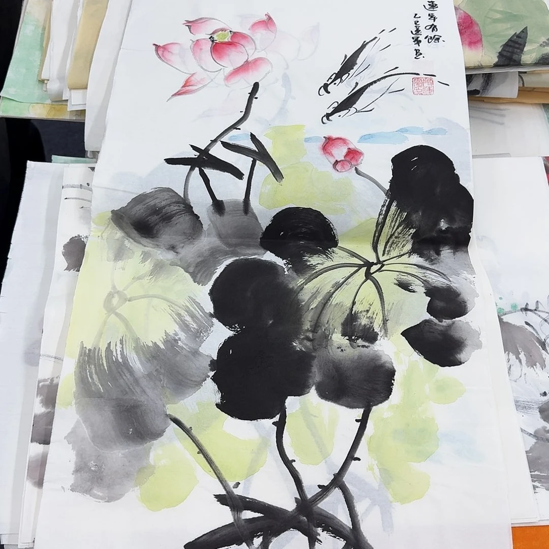 国画纯手绘作品欣赏