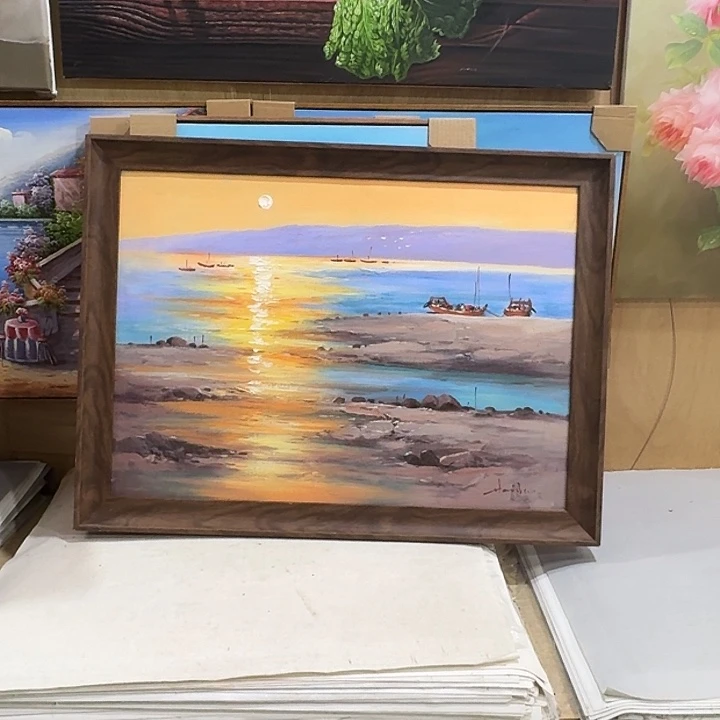 油画油画作品展等活动的大型