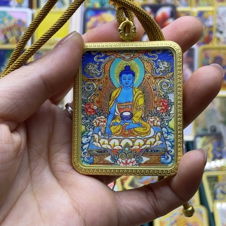 吊坠吃***?唐卡吊坠项链吊坠