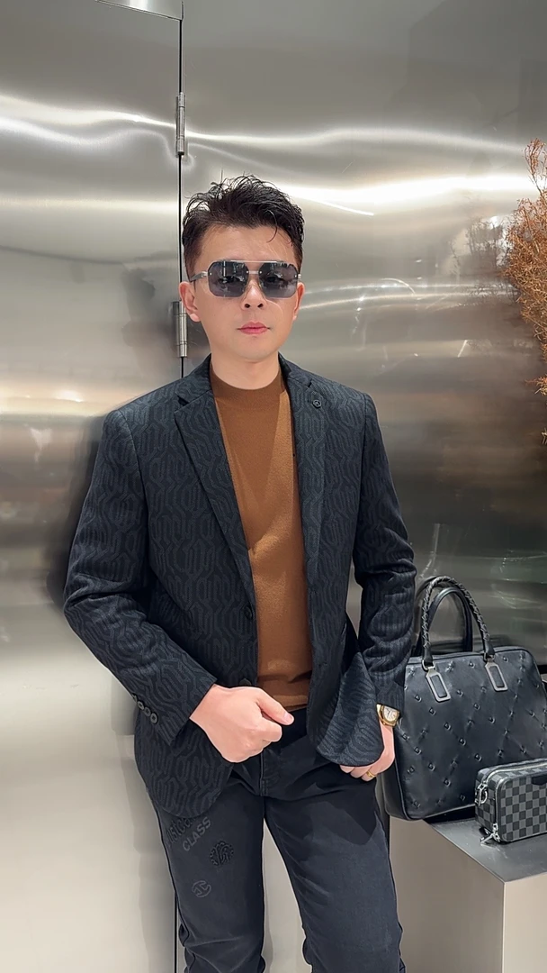 【Mr.YE叶先生 】新款秋冬季节欧品时尚便西简约轻奢5869