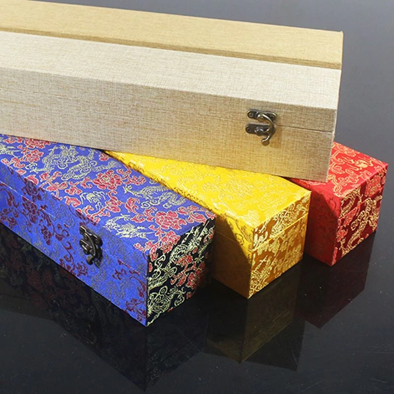 高档书画锦盒用于字画收藏收纳精致卷轴礼盒