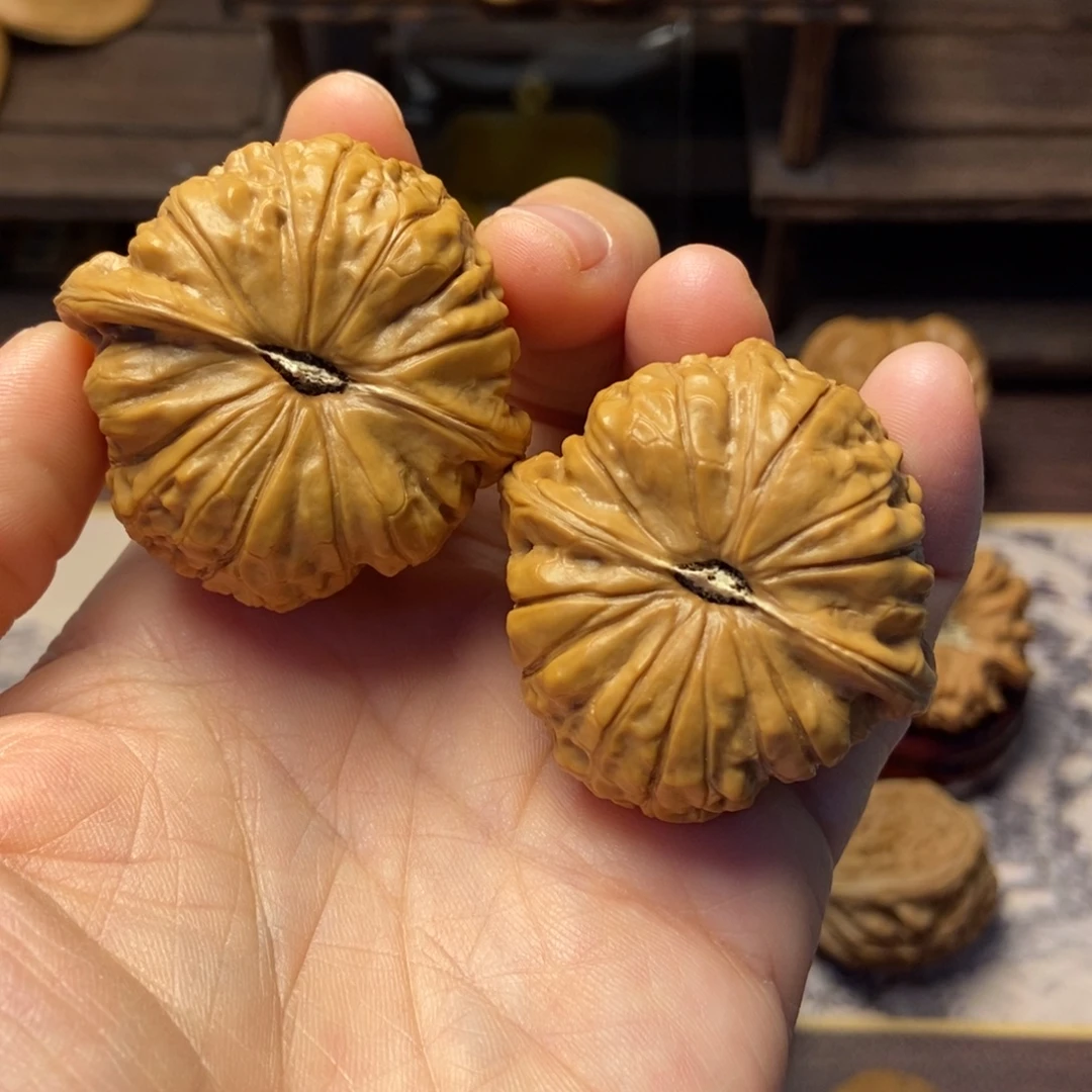 文玩核桃把件全品南瓜墩43