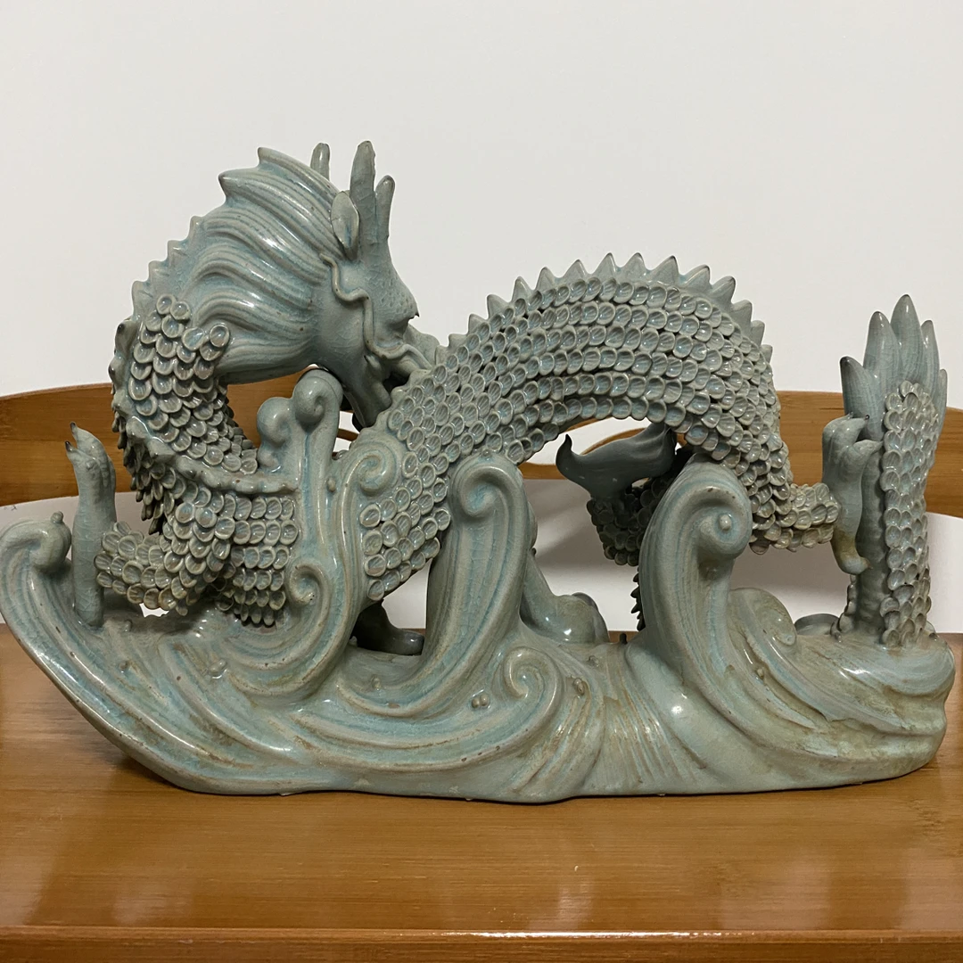 汝瓷龙行天下精品