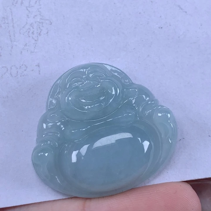 颈饰未镶嵌翡翠佛公
