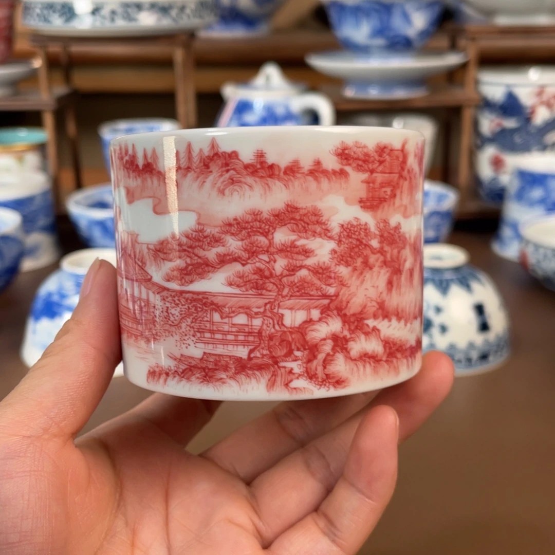 景德镇陶瓷手工手绘