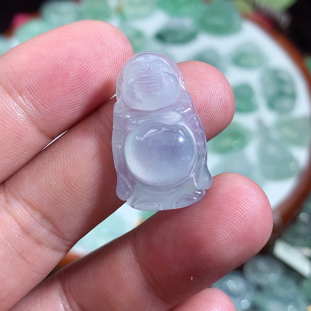 颈饰未镶嵌翡翠佛公