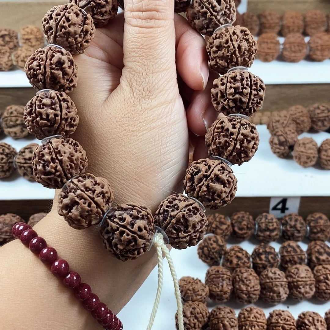 手串金刚菩提原生态6瓣蜂窝双龙