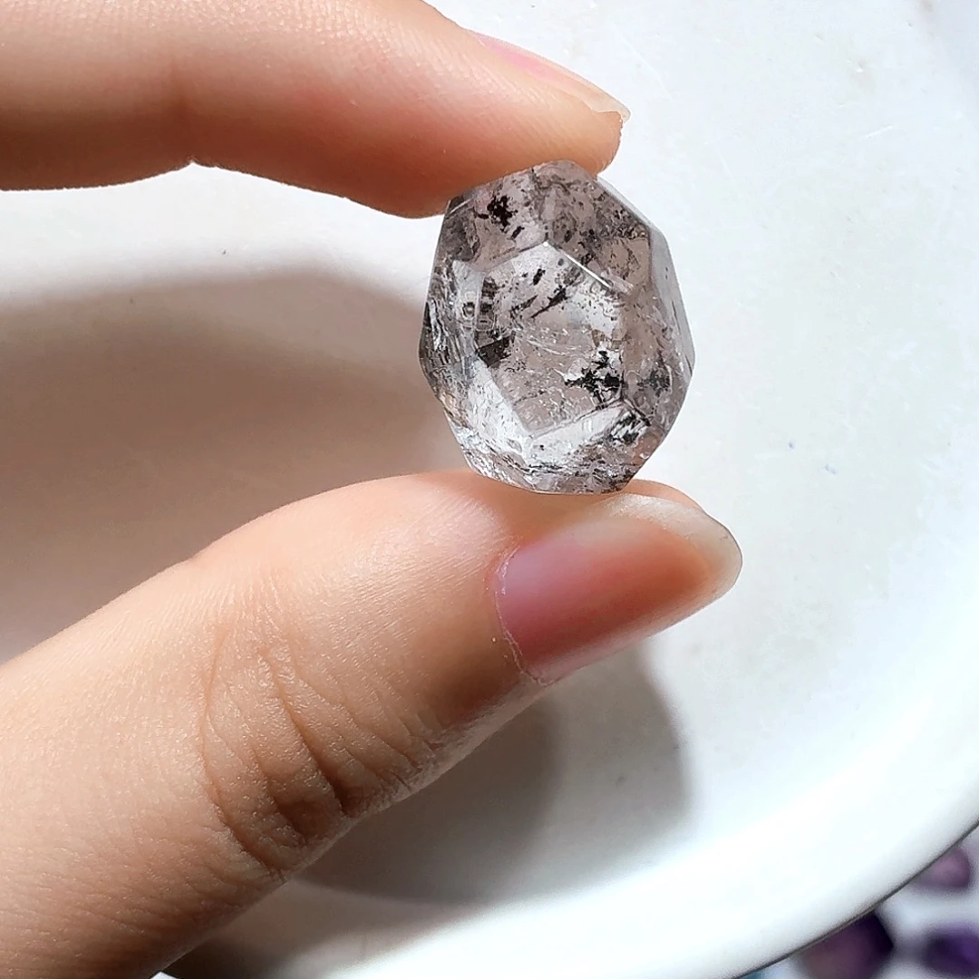 未镶嵌珠宝半成品水晶闪灵随型