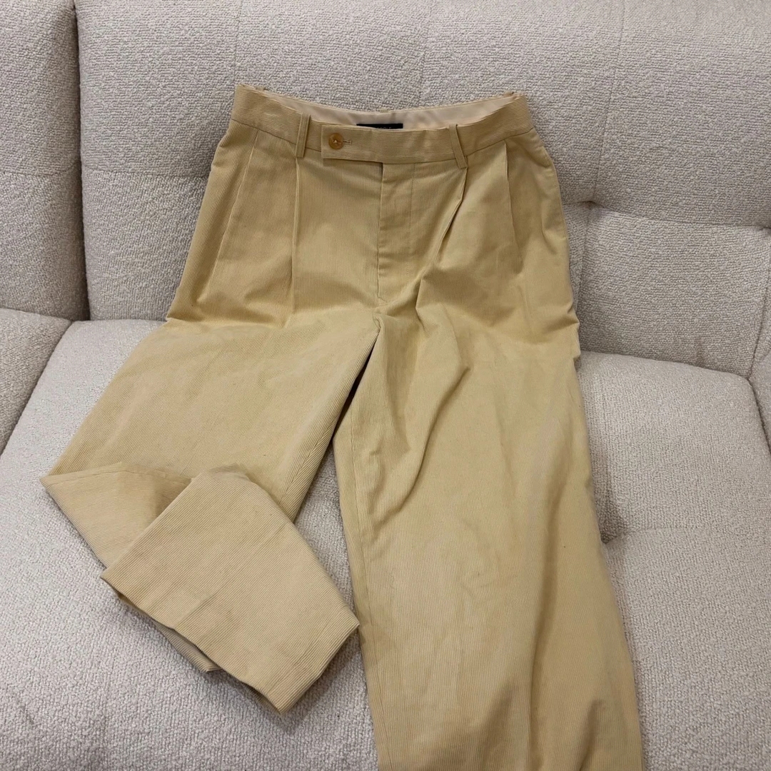 LULU 设计师小众简约舒适直筒裤3491