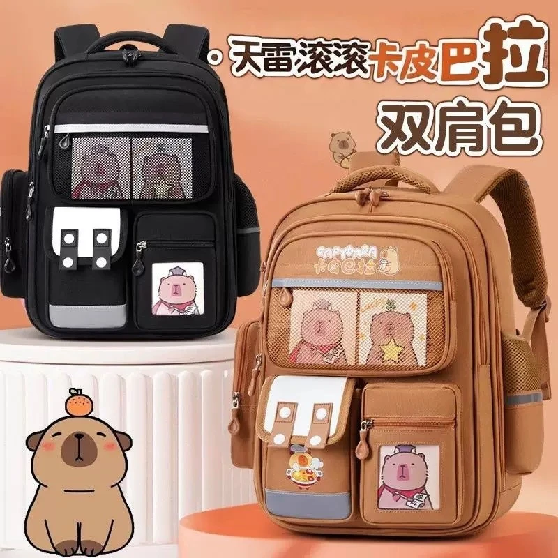 新款儿童小学生大容量可爱书包韩版轻便护脊卡通男女生双肩背包
