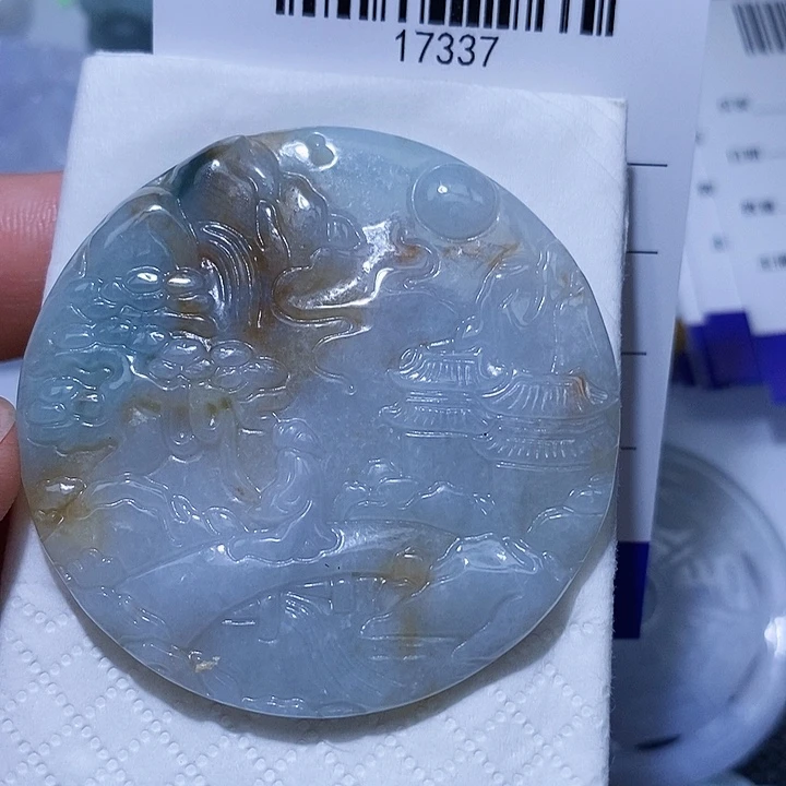 翡翠未镶嵌颈饰天光墟翡翠市场现金代购