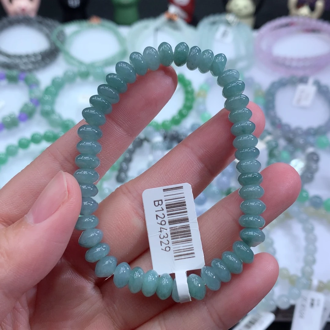 翡翠手链未镶嵌天然