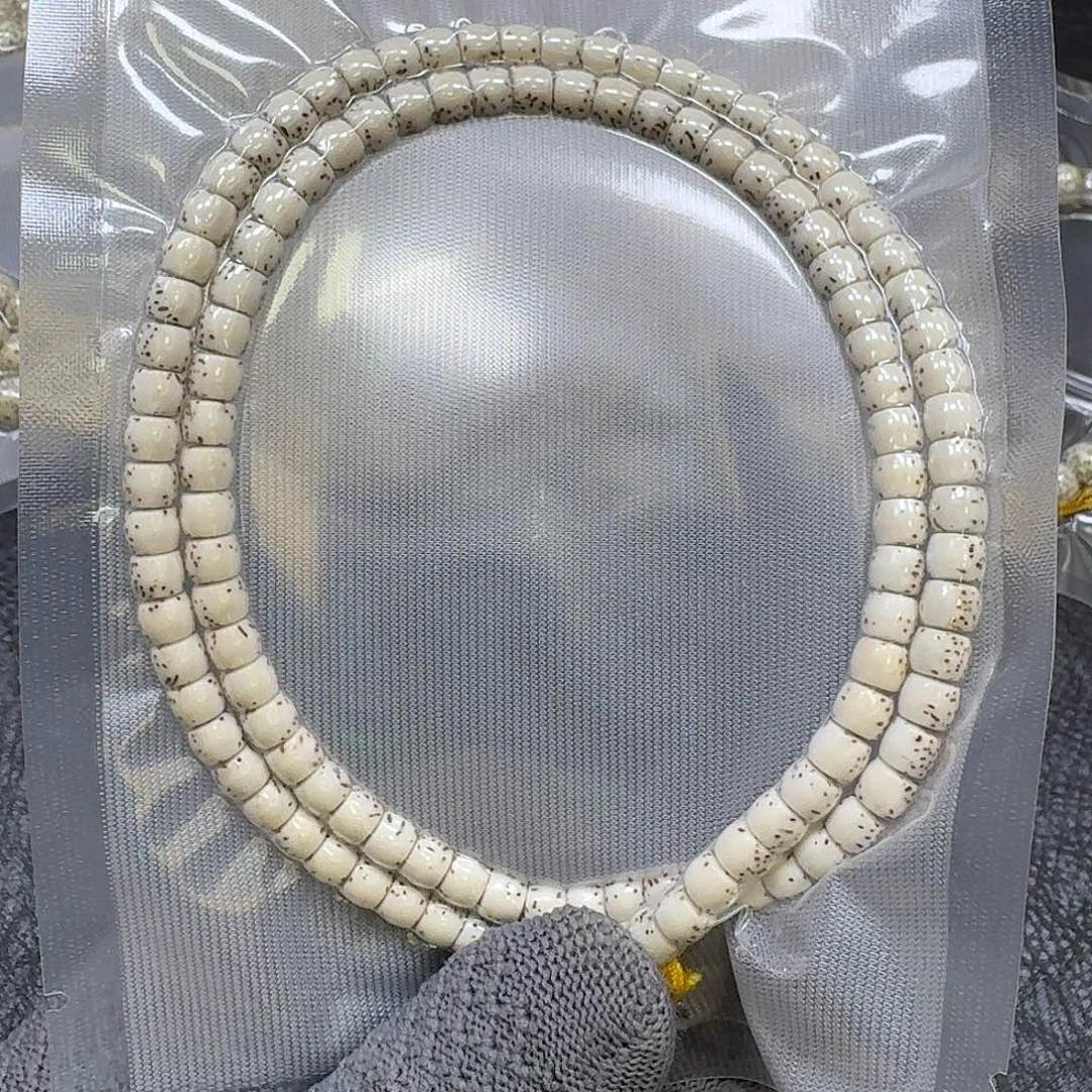 手串星月菩提6*5原生态大留白直切