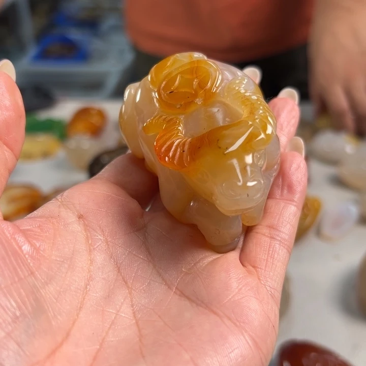 玛瑙/玉髓吊坠(不含链)未镶嵌