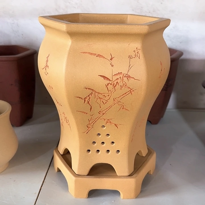 16×25一盆一拖宫灯
