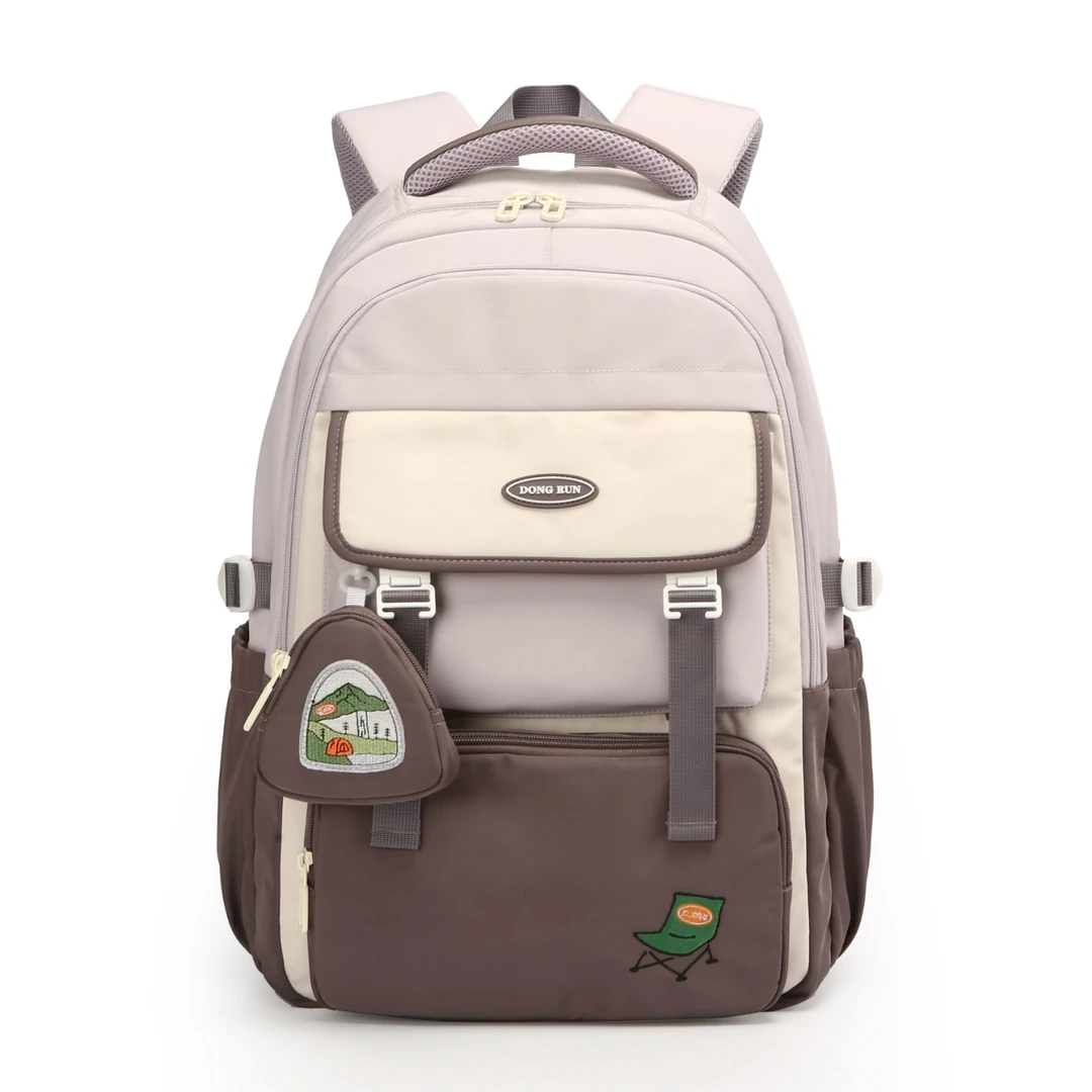 新款透气减负护脊初中书包女生学生三到六年级大容量超轻便学生包