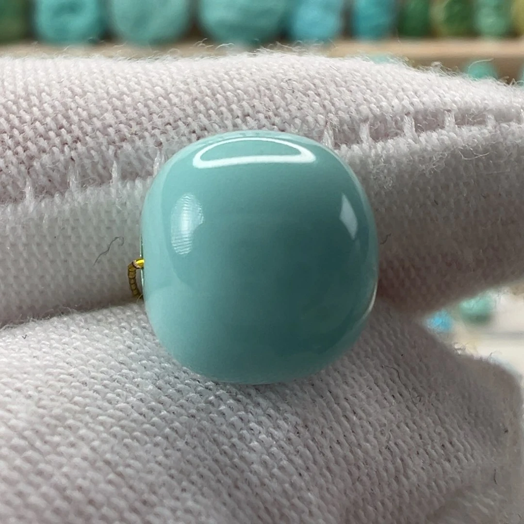 未镶嵌绿松石配饰10mm