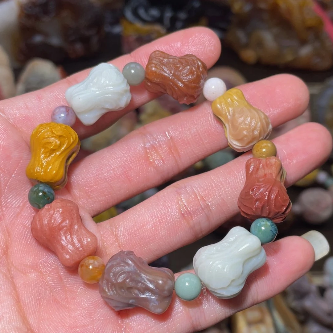 未镶嵌手串石英质玉