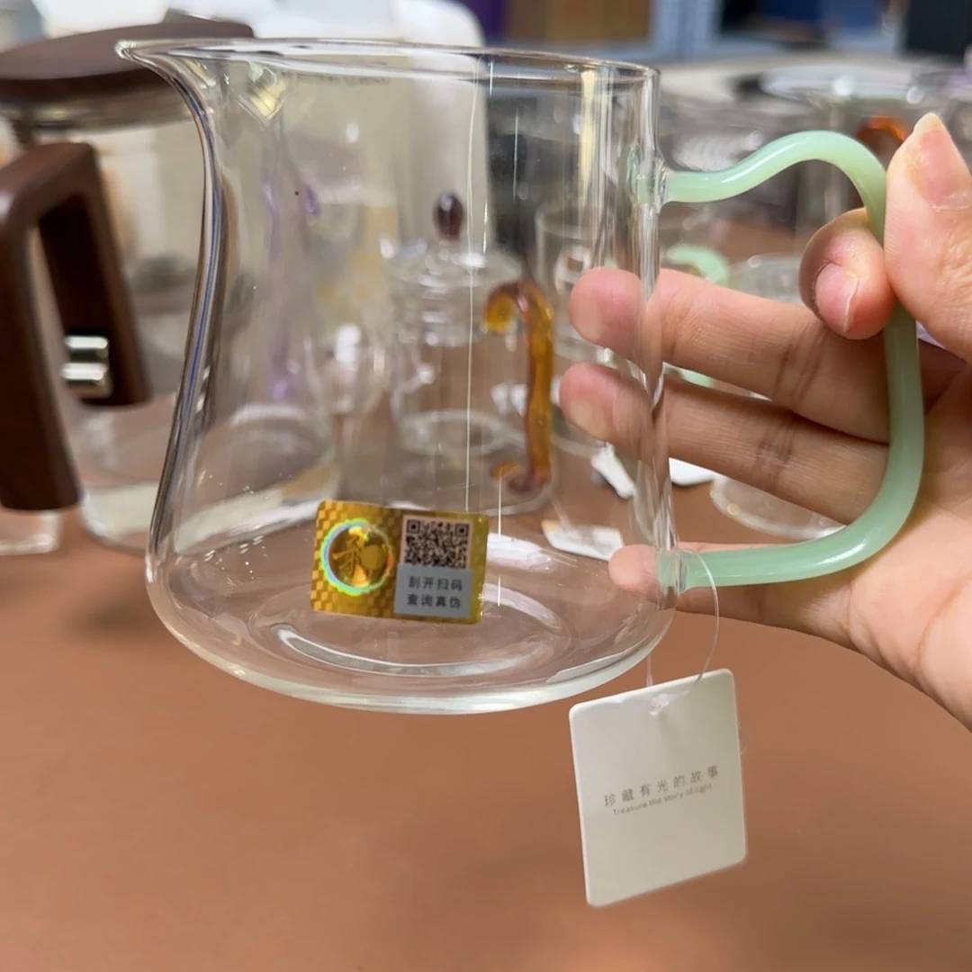 禾器浅玉色卓然公道杯