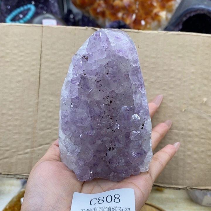 未镶嵌紫晶大型摆件（非配饰）