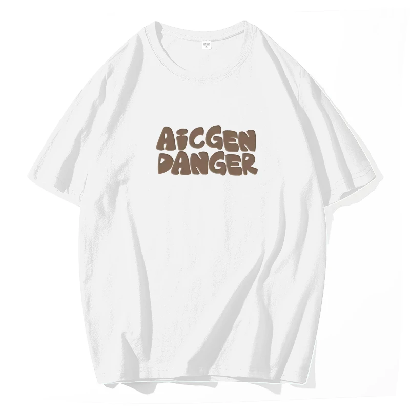 夏季新款男士短袖恤运动休闲宽松打底衫圆领百搭上衣服BQ纯棉白色