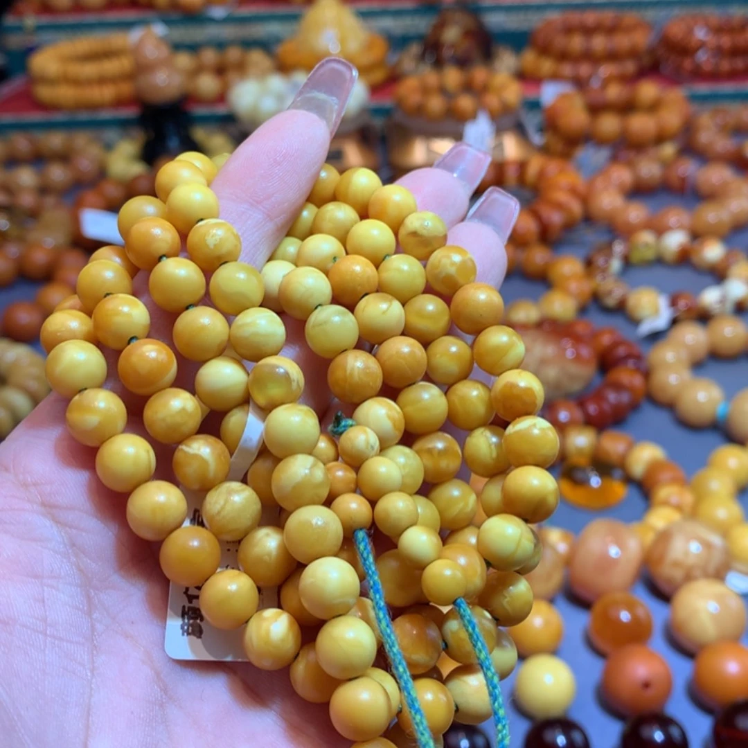 【闪购商品】未镶嵌琥珀手链蜜蜡