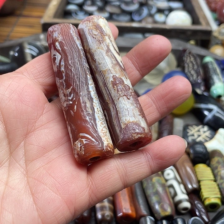 馨***声玛瑙/玉髓未镶嵌颈饰