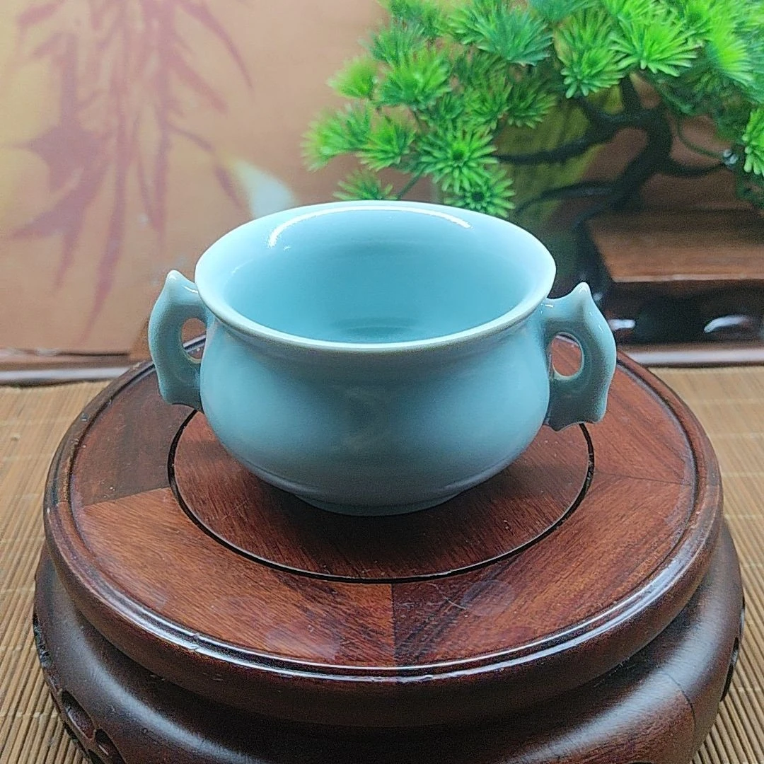 防古釉手工拉胚缸杯,满容约100ml,高端系列