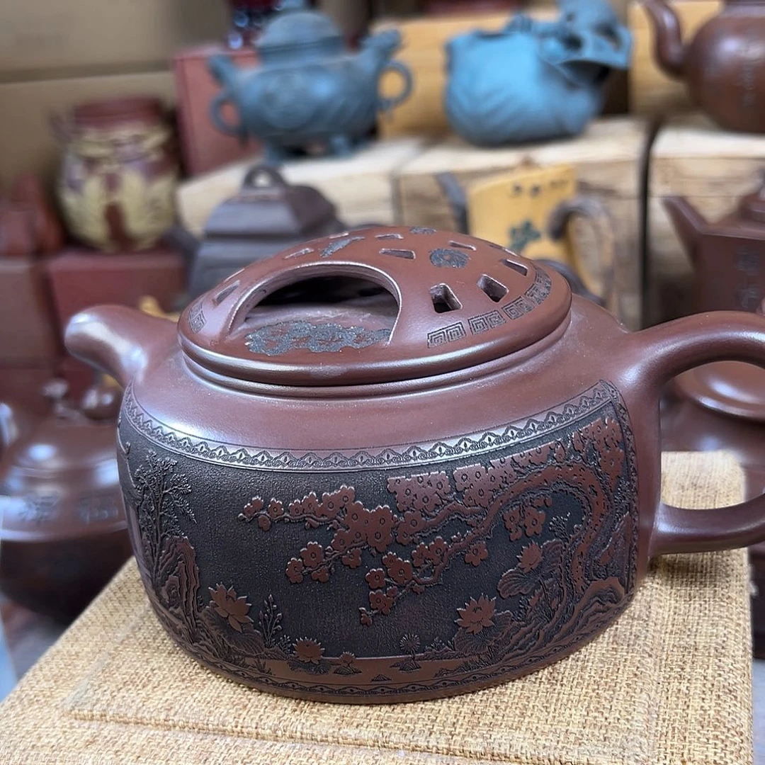 茶壶紫砂原矿紫砂壶