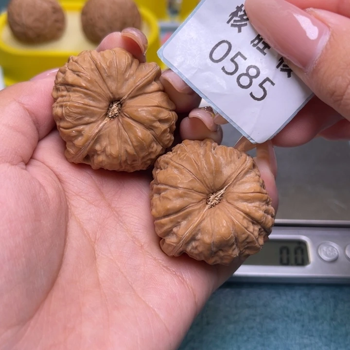 把件文玩核桃南瓜墩38.0585