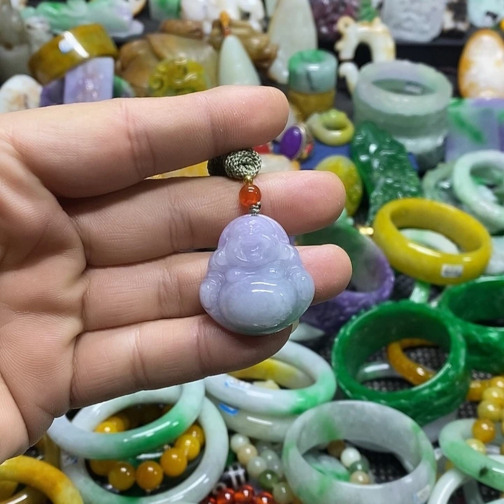 颈饰未镶嵌翡翠缅甸翡翠首饰配饰