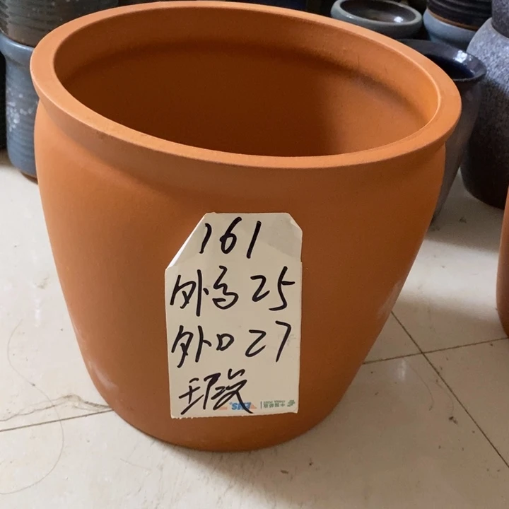 粗陶红陶绿植花盆761