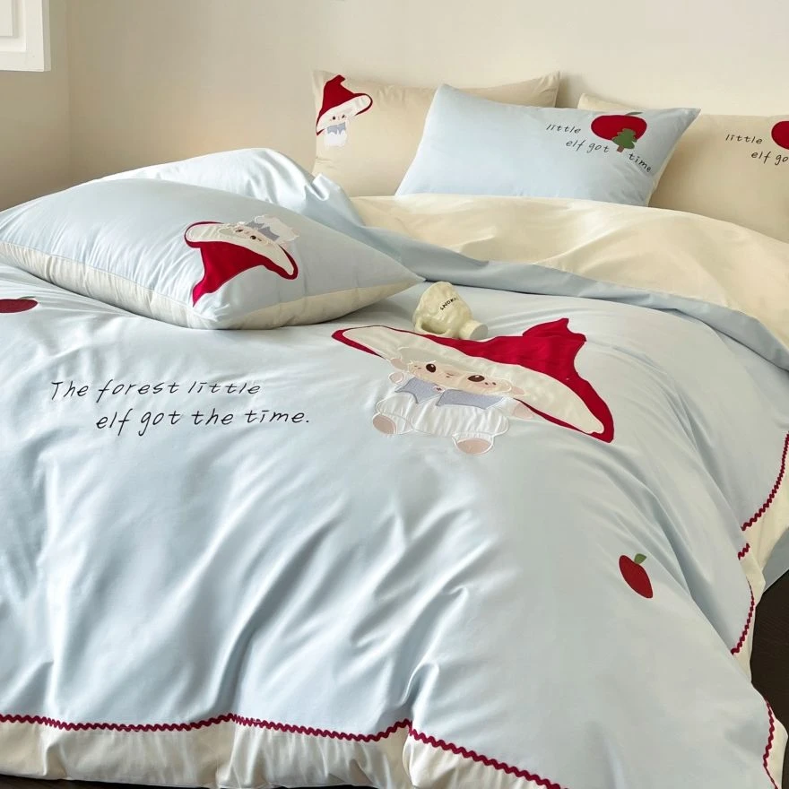 POCKET PIG/布袋猪【小精灵】全棉纯棉四件套