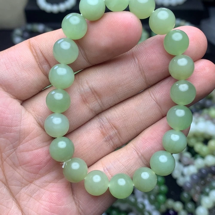 和田玉未镶嵌手串