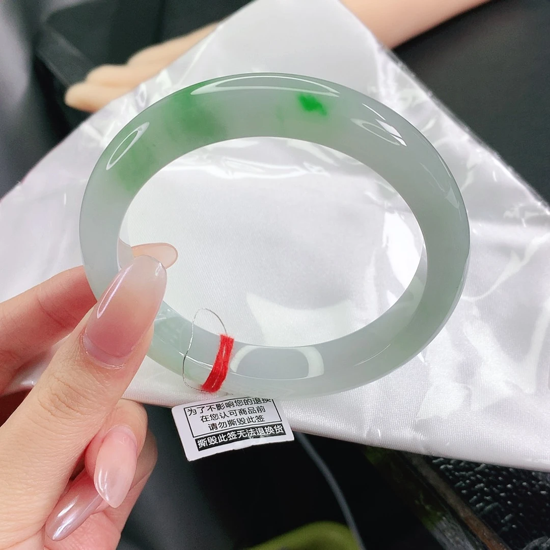 未镶嵌手镯翡翠62圈