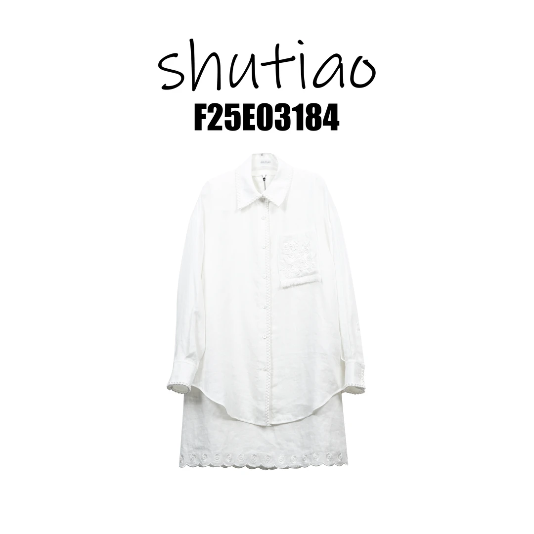 【SHUTIAO】2025夏季：新款小众设计款套装F25E03184