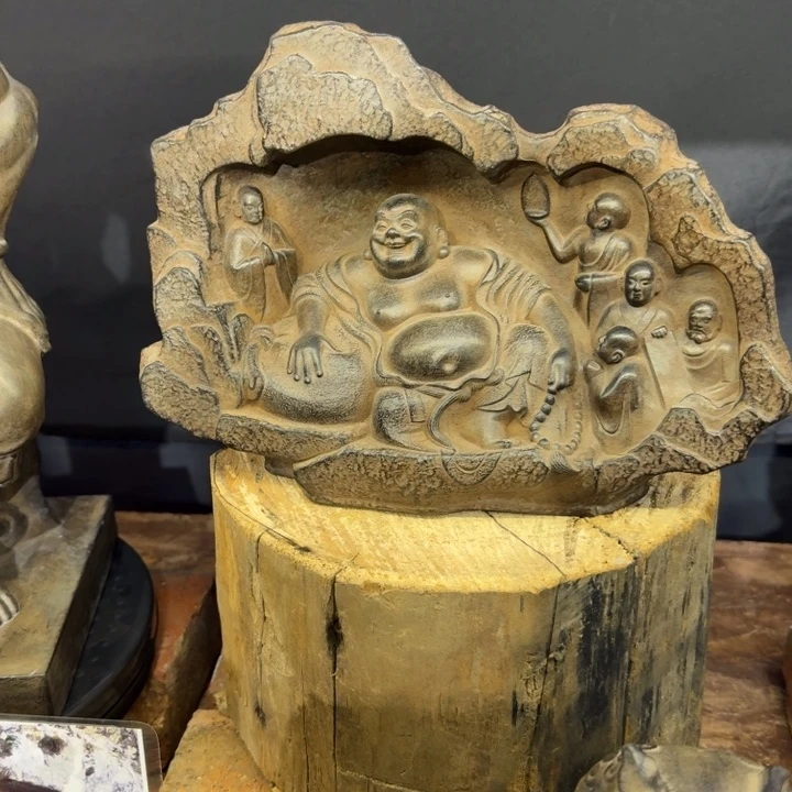 易***饰石材高端复古摆件