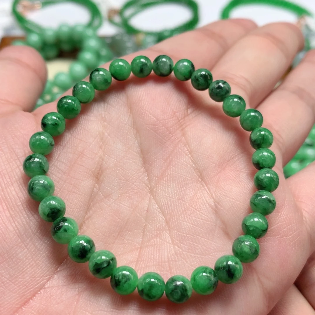 未镶嵌手链翡翠翡翠
