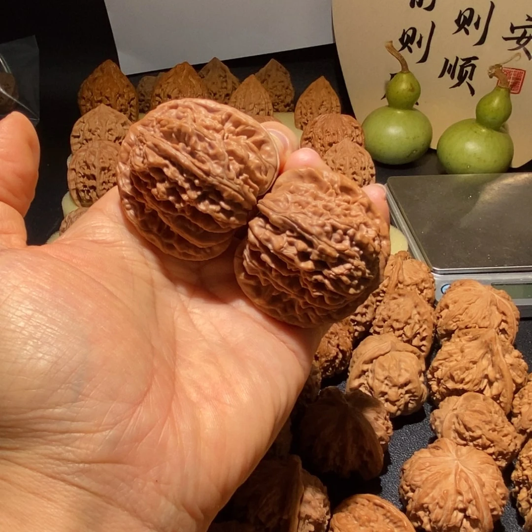 文玩核桃吊坠四座楼46