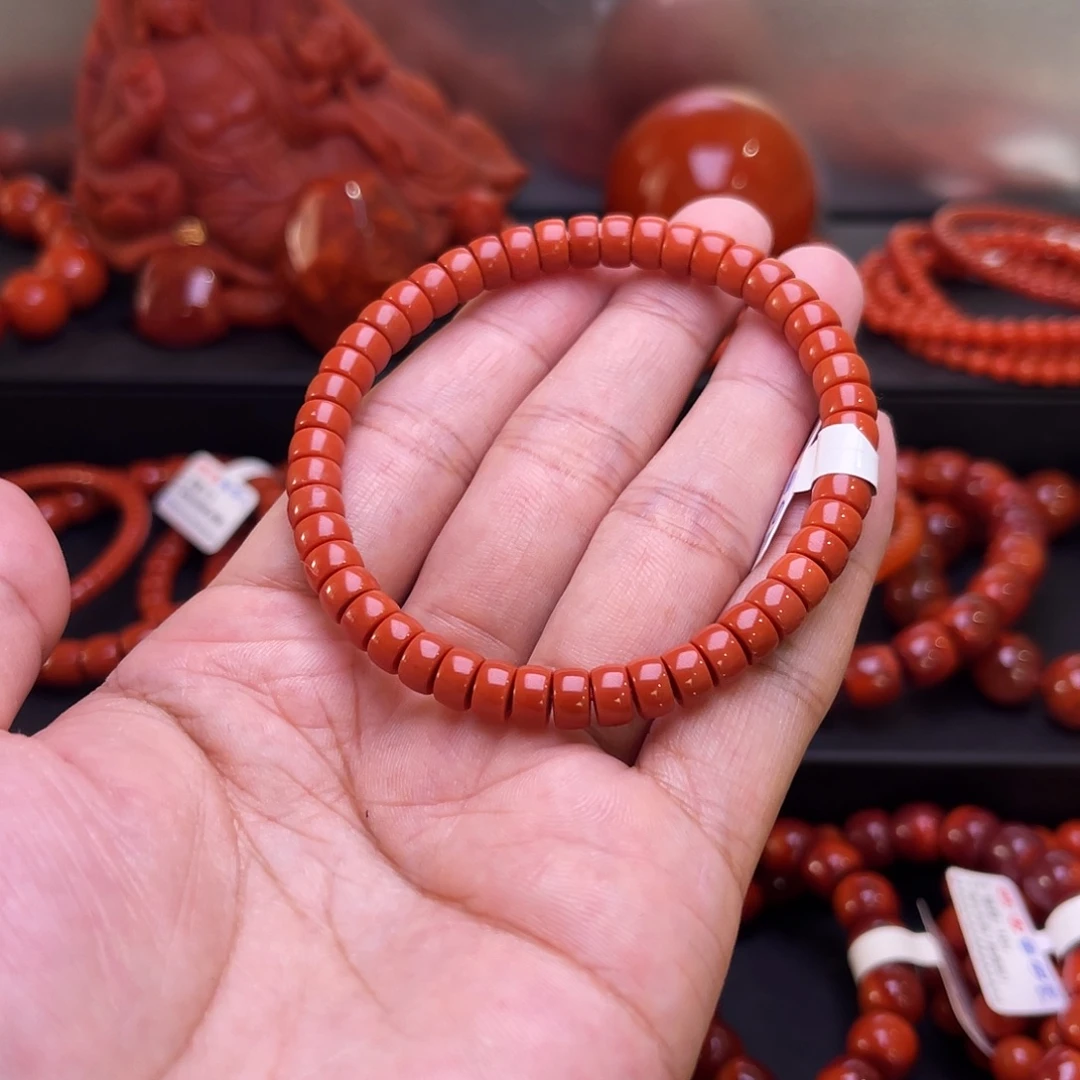 南红玛瑙未镶嵌南红手串